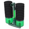 Akvarium Biokjemisk Dobbel Svamp Rensefilter Akvarium Nedsenkbar Skumfilter(QS200A L med