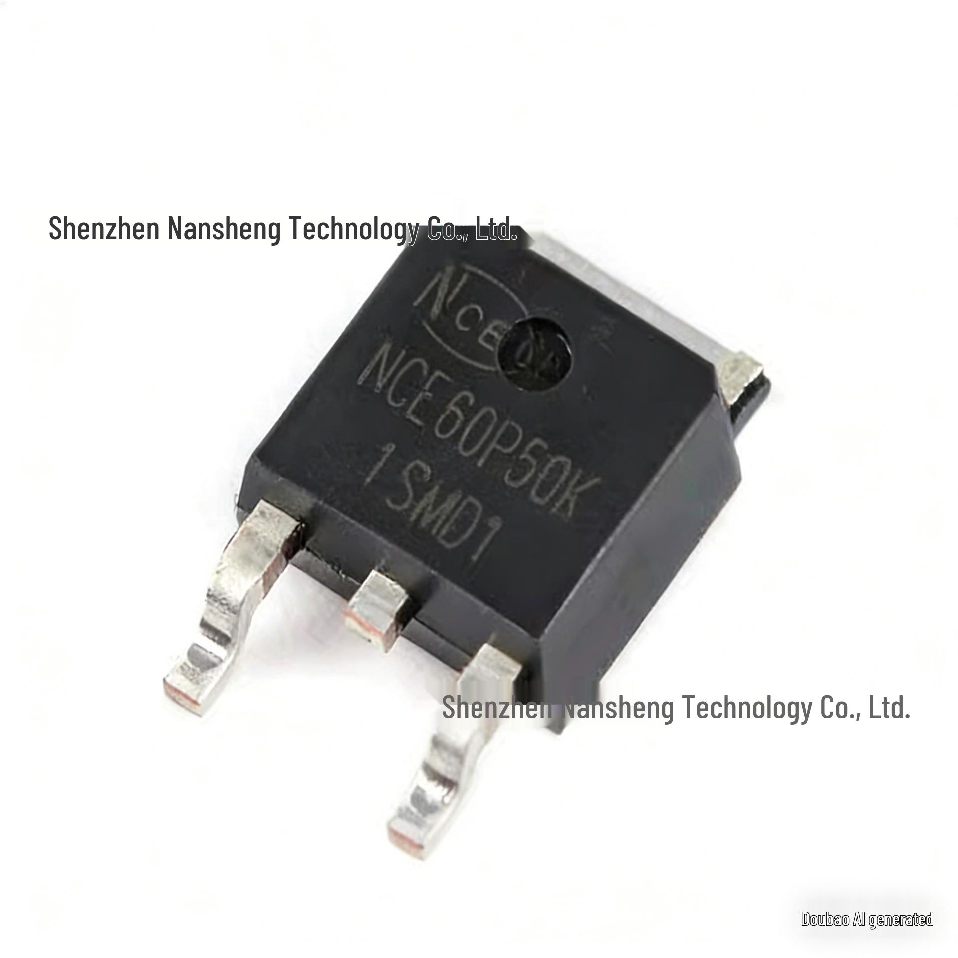 

Authentic NCE60P50K TO-252-2 -60V/-50A P-Channel MOSFET
