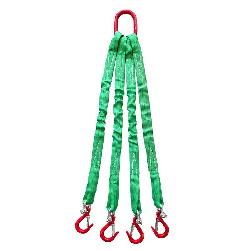 Li Hu Wang Heavy-Duty Industrial Lifting Sling Set