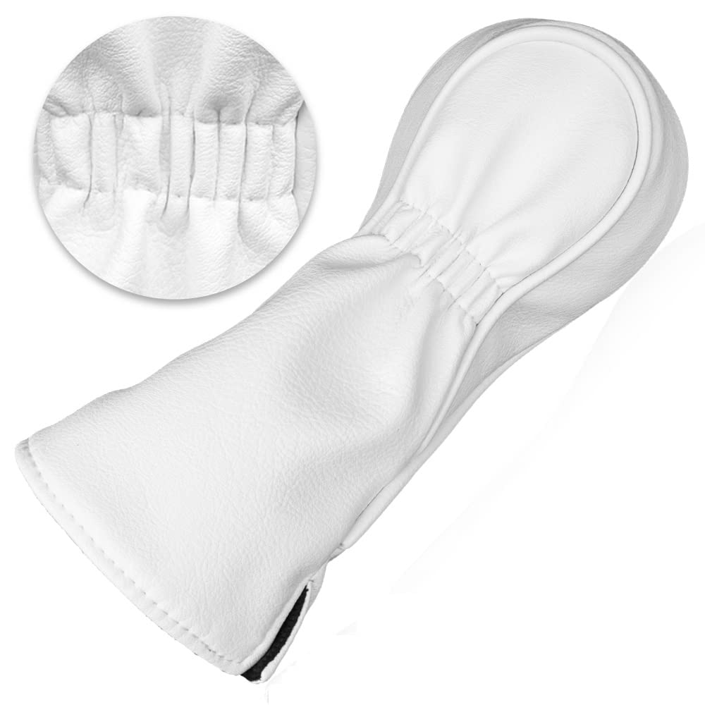 Kryt hlavy jezdce pro golf 440cc 460cc Dřevěný kryt Utility UT kryt Voděodolný kryt Sněhová vločka 4 x FW x UT x (Soubor (DR 1, 2, 1), Černá)