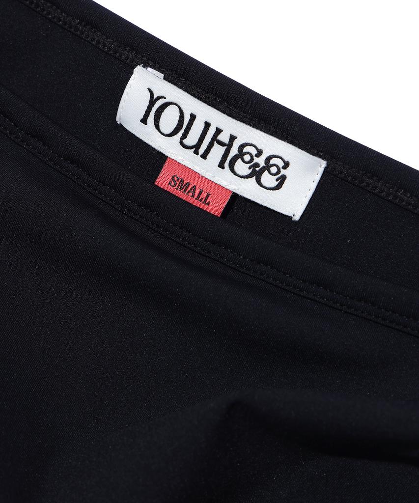 Yuhee Basic Mini Skirt Black