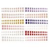 288pcs French Fake Nails Short Nail Tips Detachable False Nails  for DIY