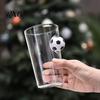 Versatile Home Drinkware Wine Glass, Golf/Football/Tennis/Rugby/Baseball/Billiards/Basketball Shape, Creative Transparent Stadium Cup for Sports Fans