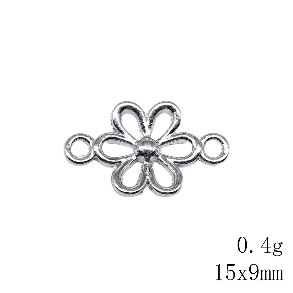 Gifts For Women Jewelry Materials Hollow Flower Connector Accessories Parts Cheapest Items Accessories And Components
