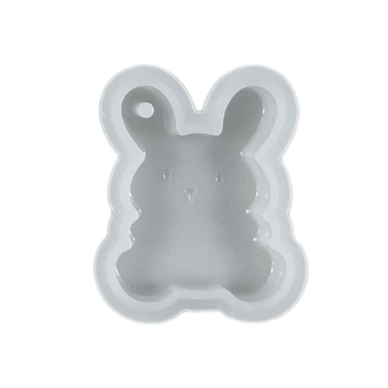 Sign Molds Pendants Mould Different Shapes Silicone Resin Moulds with Hole Silicone Material for DIY Pendants Crafts