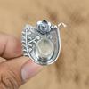 Moonstone Gemstone Sterling Silver Promise Birthday Flower Wedding Daughter Ring