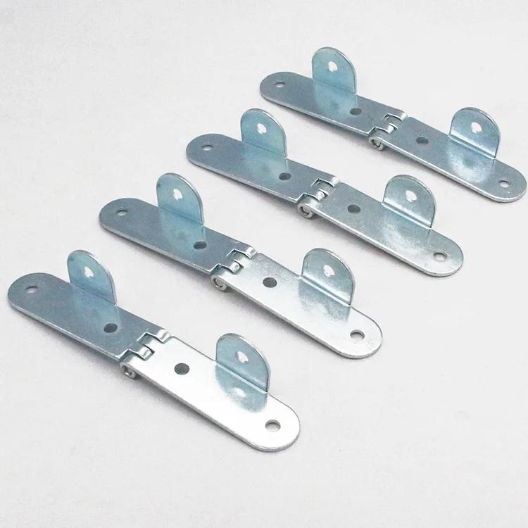 Folding Reinforcement Hinge Iron Plated Blue Zinc Hardware Accessories