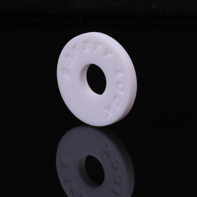Guitar Strap Lock Rubber Bass Guitar Parts Wooden Electric Guitar Accessories Strap Locks Blocks