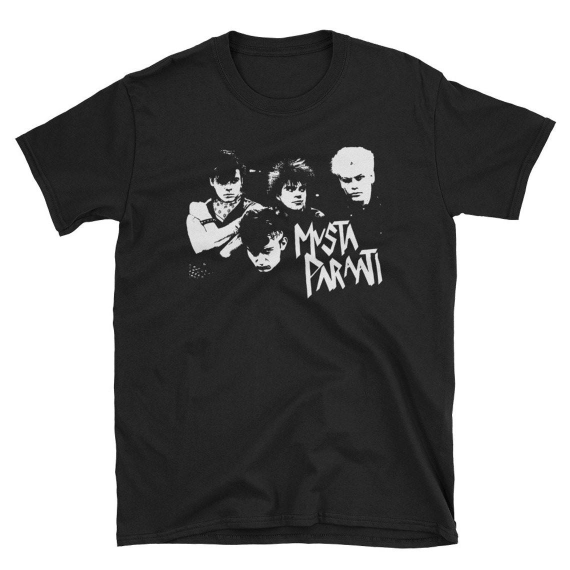 

Черная Рубашка Paraati, Sisters of Mercy, Skeletal Family, Current 93, Унисекс футболка XL