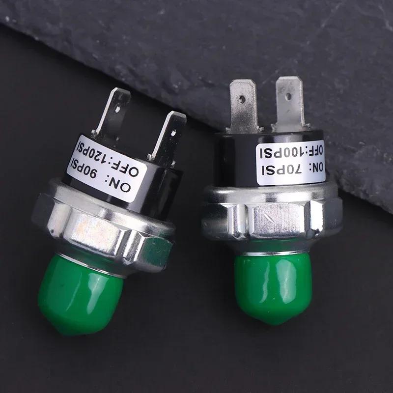 70-100/90-120 PSI Luftkompressor-Druckschalter 1/4" NPT 12 V/24 V für Zughorn-Luftpumpen-Druckschalter-Controller (Ersatz)