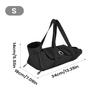 Cat Grooming Bag Waterproof Nylon Adjustable Anti Scratch Cat Bag for Nail Trimming for Small Medium Large Pet Shower Washing