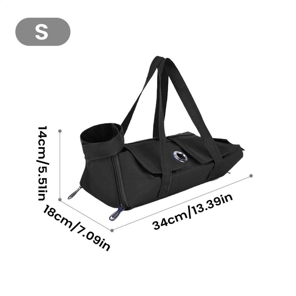 Cat Grooming Bag Waterproof Nylon Adjustable Anti Scratch Cat Bag for Nail Trimming for Small Medium Large Pet Shower Washing