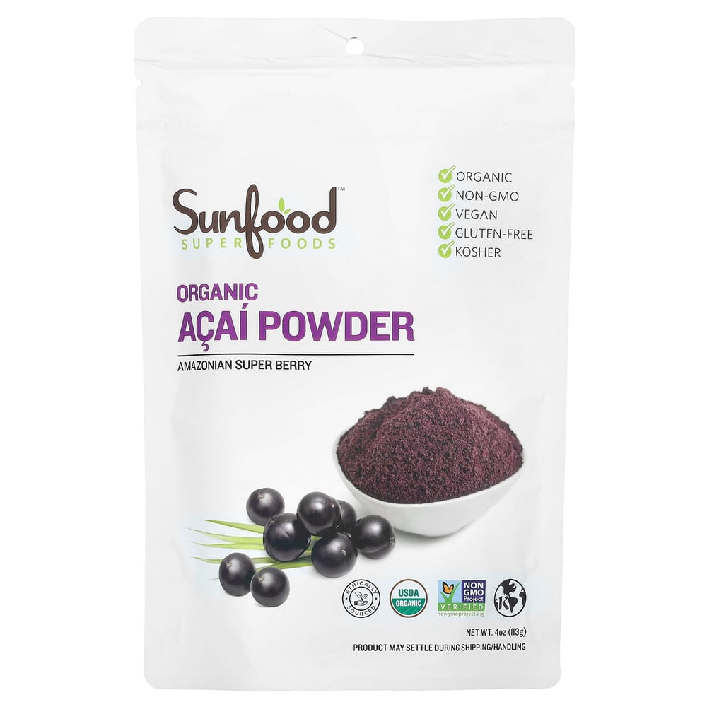 Sunfood Acai Powder 113g (4 oz) 113g - 1 ea