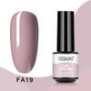 ROSALIND Mini Nail Polish Gel Semipermanent UV Multiple colors Varnish Hybrid Nail Art Soak Off Top Base Coat Regular Gel Lacquer