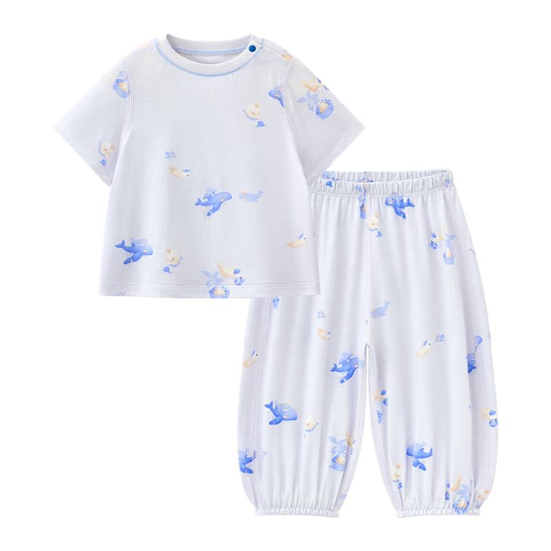 Babycare Modal Gentle Short Sleeve Pajama Set 100