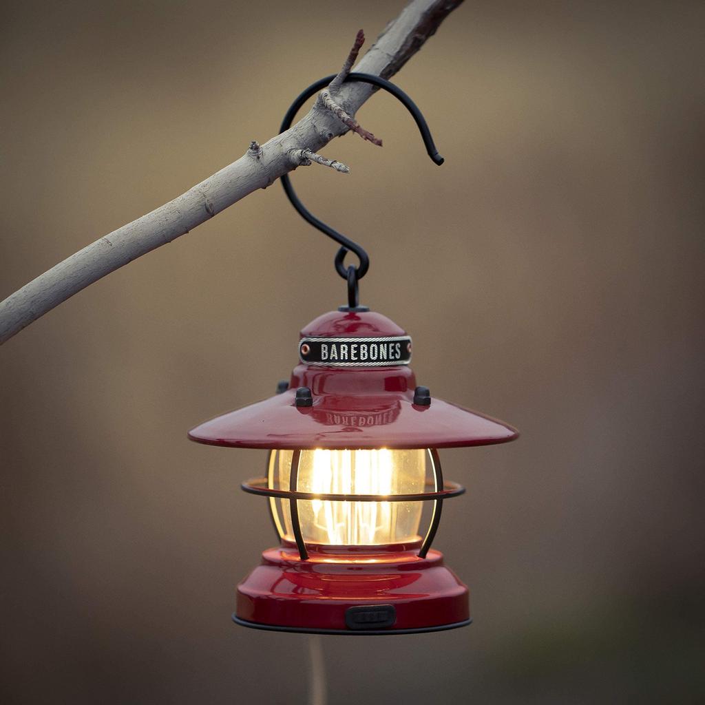 Barebones Mini Edison LED Lantern, Red [Official Japanese Distributor]