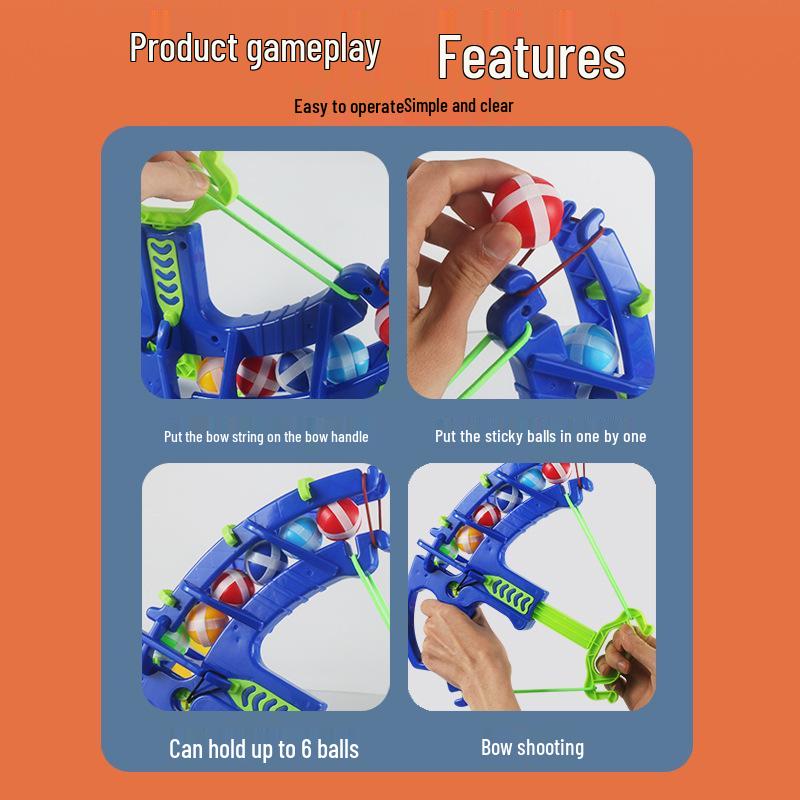 Dětský kouzelný lepkavý míček terč hračka pro interaktivní hru