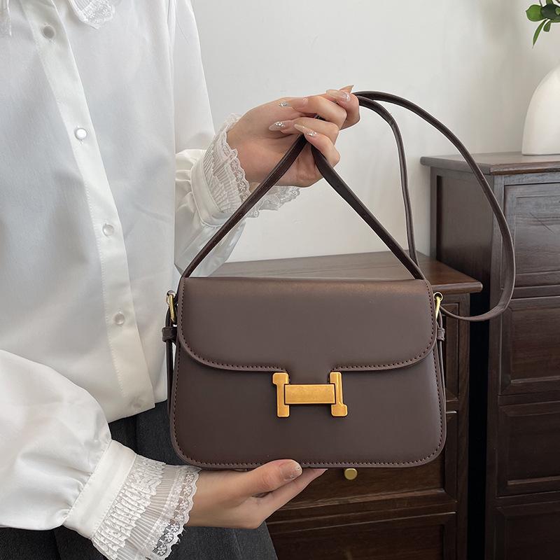Dámska retro štvorcová crossbody taška - Všestranná jarná taška cez rameno