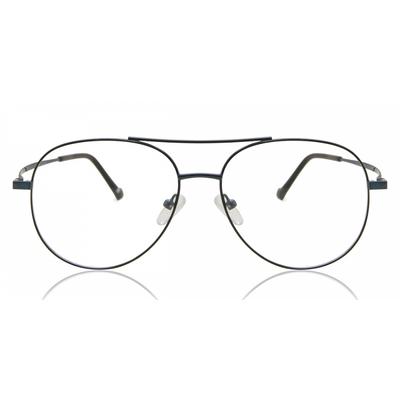 Full Rim Pilot Blue Bocsz 932i Fashion Men Eyeglasses