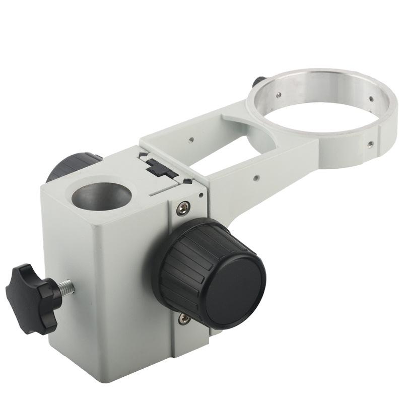 Stereo Microscope Focusing Bracket with 76mm Lens Aperture and 32mm Pillar Hole Diameter
