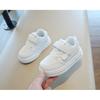Spring and autumn new children's white sneakers, boys' sports shoes, lightweight girls' casual sneakers, soft-soled baby shoes
