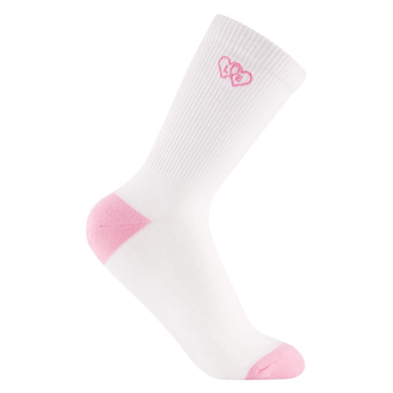 

Le Sonnet Two Hearts Socks_White FREE
