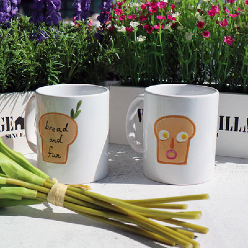 

cb762-Design Mug 2p-Fun Bread