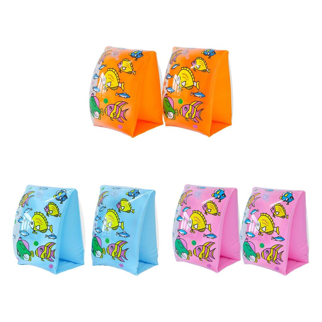 Swimming Arm Floaties Inflatable Swim Arm Bands for Beginner Girls Boys Kids