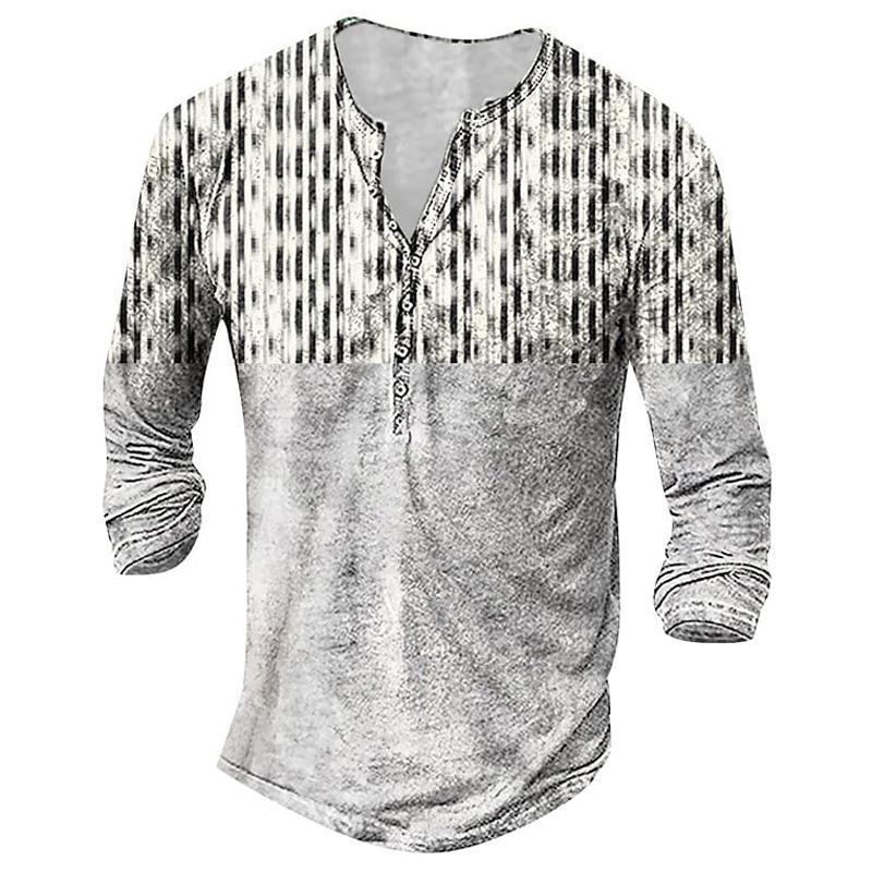 

Большой мужской пуловер-футболка на пуговицах с V-образным вырезом, мужской пуловер-футболка с персонализированным необычным рисунком и принтом. 6XL