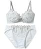 Bra and Panty Set for Naturally Fuller Busts Panty Bra BCC231 GY D65 Amphi/Wacoal [Bra & Set] Women's