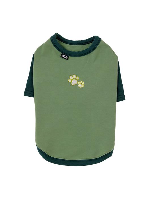 

EMIS [PET] RING TEE-MELON/KHAKI 2