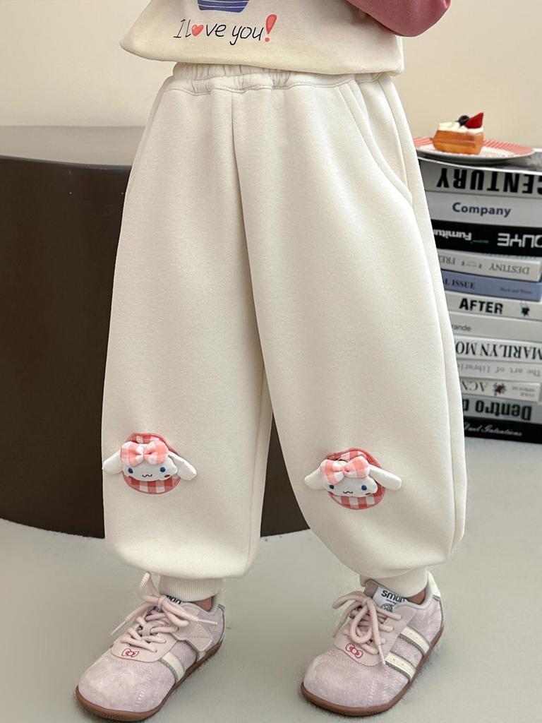 2025 New Girls' Casual Long Pants - Spring/Fall Toddler Sports Sweatpants