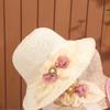 Ladies Straw Hat Summer Sunscreen Hat Sun Hat Holiday Gift Mom Hat Spot Straight Hair Sun Hat Women