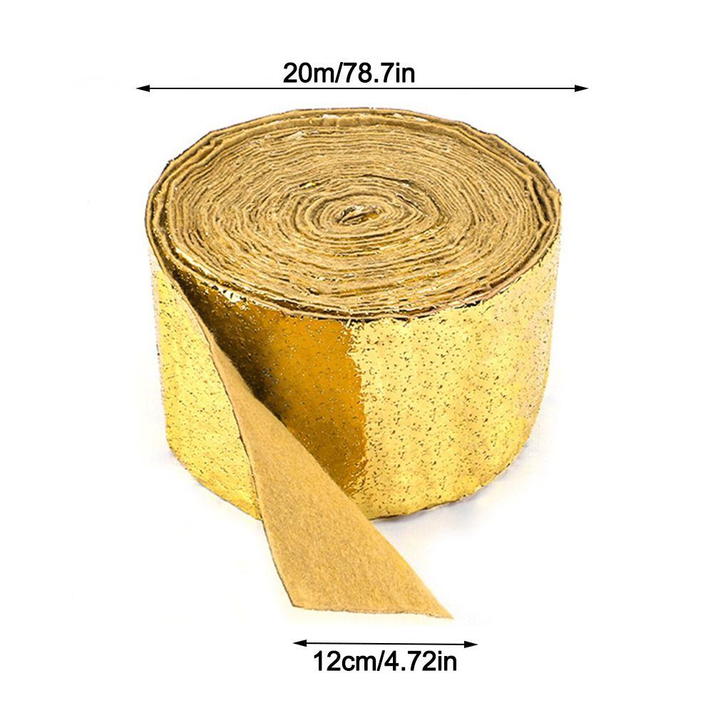 Gold Tree Protection Tape Keep Warm Coldproof Plant Antifreeze Cover Moisture Retention Breathable Tree Wrapping Tape