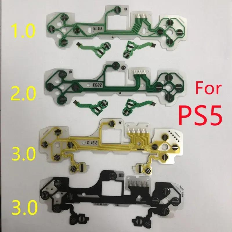 100pcs/lot Original New for PS5 Game Pad Controller Analog Joystick Button Conductive Film Flex Cable Ribbon V1.0 / V2.0 / V3.0