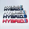 Autocolante Embleme Insigne Metalice 3D HIBRID Aripă Laterală Portbagaj Spate Pentru Prius Camry Crown Auris Rav4s TRD