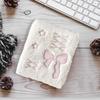 Plush A6 Binder Photo Album Refillable Binder Cover Photo Album Sleeves for Anniversary Gifts