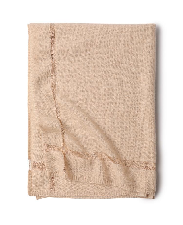 Scarf autumn and winter new cashmere hollow gold and silver silk plain scarf warm fashion shawl