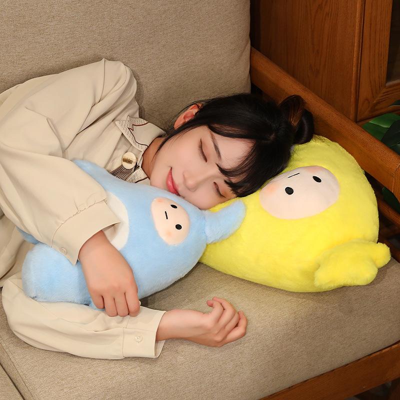 Cute Star Moon People Pillow Plush Toy Pillow Doll Children Surprise Birthday Gift Sofa Doll Girl