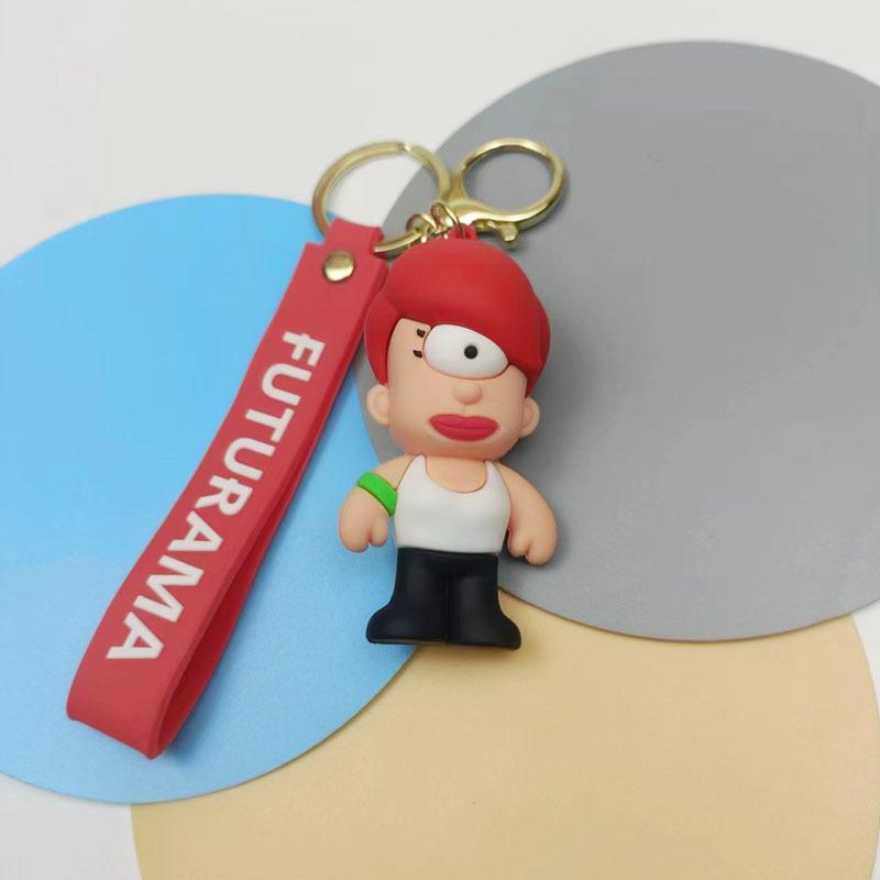 New Creative Cute movie figure Keychains for Car Key Anime Accessories Key Chain Keyring Doll Keyring Charm Holiday Gift Jewelry
