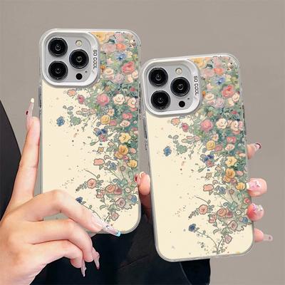 Flower Sea and Flower Blossoms for Apple 16promax Phone Case for IPhone 14pro New 13promax Creative 12