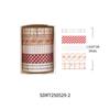 Qianmo Washi Tape Pack 5 Rolls Aesthetic Decorative Adhesive Tape for Journal Stickers DIY Supplies Bulk