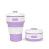 Stabiler 350ml Tragbarer Mini Silikon Faltbarer Kaffeebecher Für Outdoor-Abenteuer