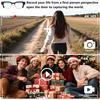 2026 Neue KI-Smart-Brille 800W HD-Kamera Brille Fotoerkennung Videoaufnahme Übersetzung Anruf Wasserdichte Sonnenbrille Herren Damen