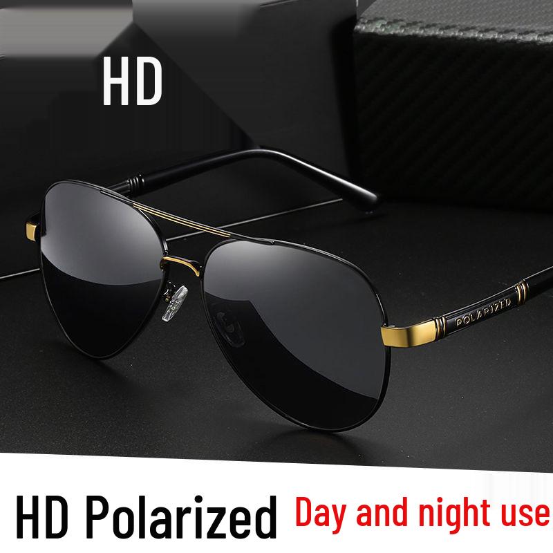Men's Polarized Photochromic Sunglasses for Day and Night, Driving, and Fishing - Model 5183