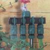 1PC 4-Way Hose Splitters 1" to 3/4" to 1/2" European standard Female Thread Automatic Garden Watering Water Pipe Connectors