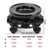 Resin Home Decor Globe Stone Holder Display Stand Crystal Ball Base Fixed Seat Sphere Pedestal