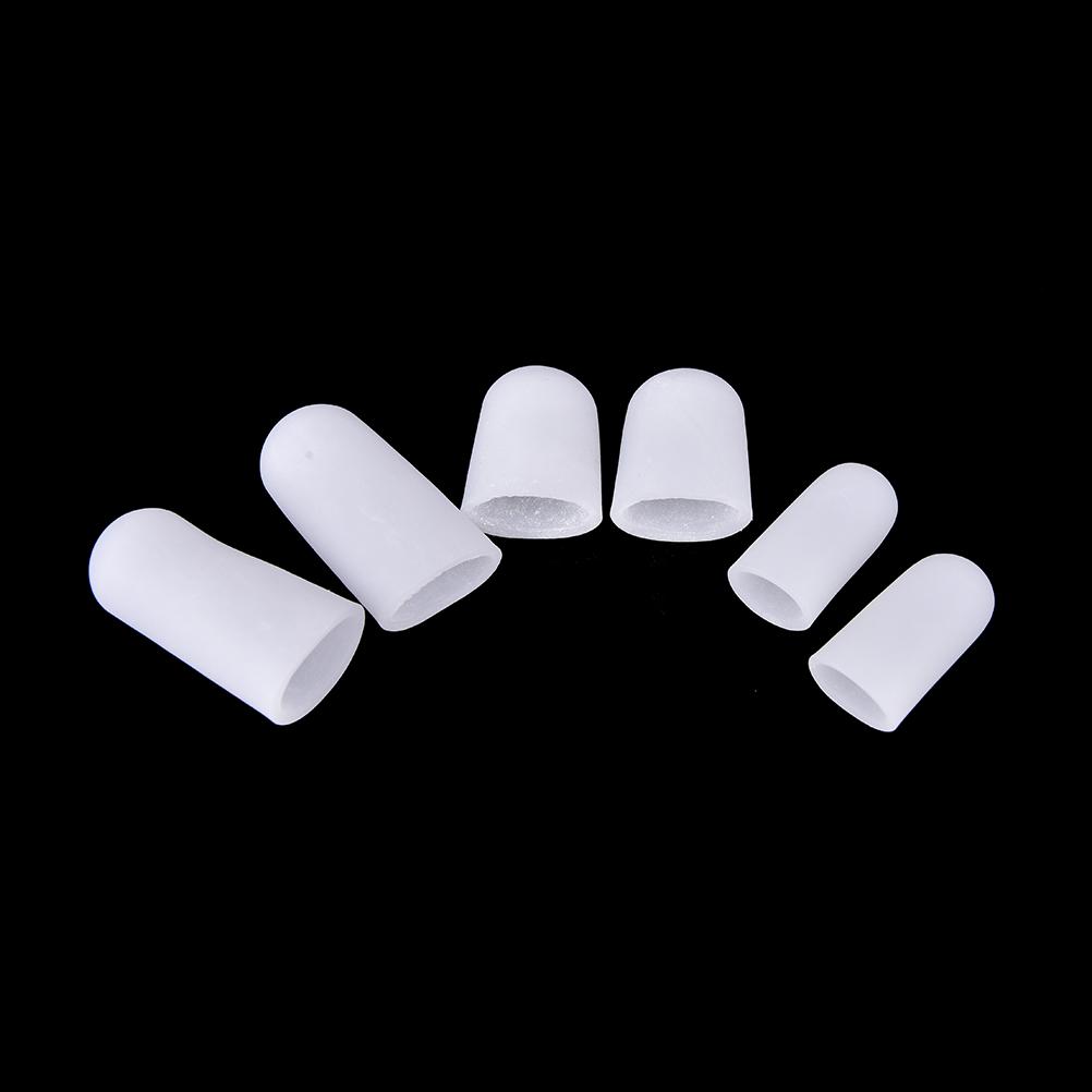 2Pcs Silicone Gel Tube Bandage Finger & Toe Protectors Foot Feet Pain Relief Guard for Feet Care insoles Feet Care Tool