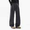 Fingercroxxit Men's Japanese Style Curved-Leg Casual Sport Pants