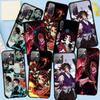 Handyhülle für Samsung Galaxy S25 S24 S23 iPhone 16 15 Xiaomi Redmi Note 14 13 12 16E X Pro Max OPPO Moto Huawei Kokushibo Tanjirou Demon Slayer Hülle